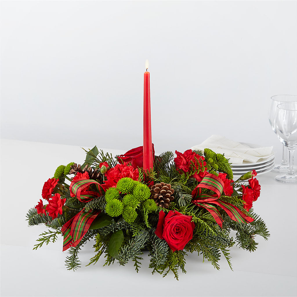 By the Candlelight Centerpiece – Realm Of Blooms, Carnegie PA