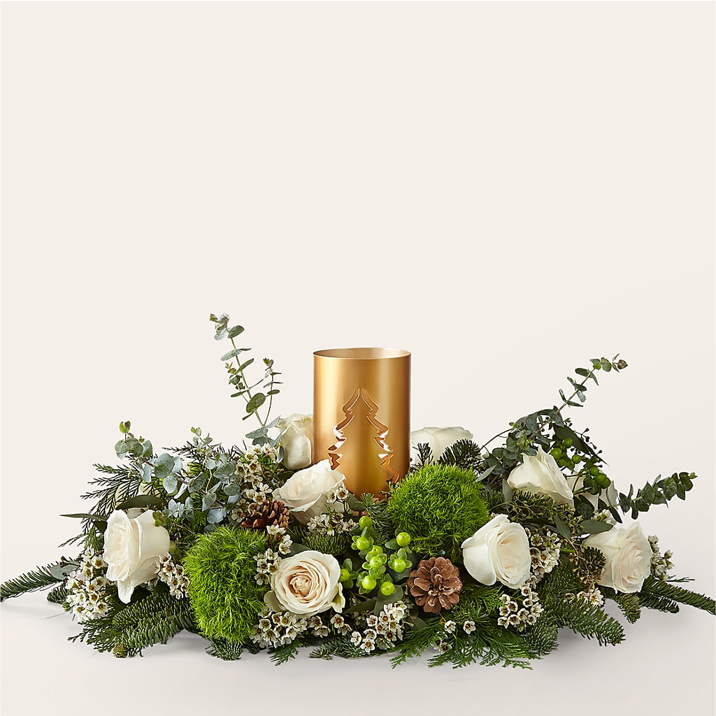 Chestnuts Roasting Centerpiece – Realm Of Blooms, Carnegie PA