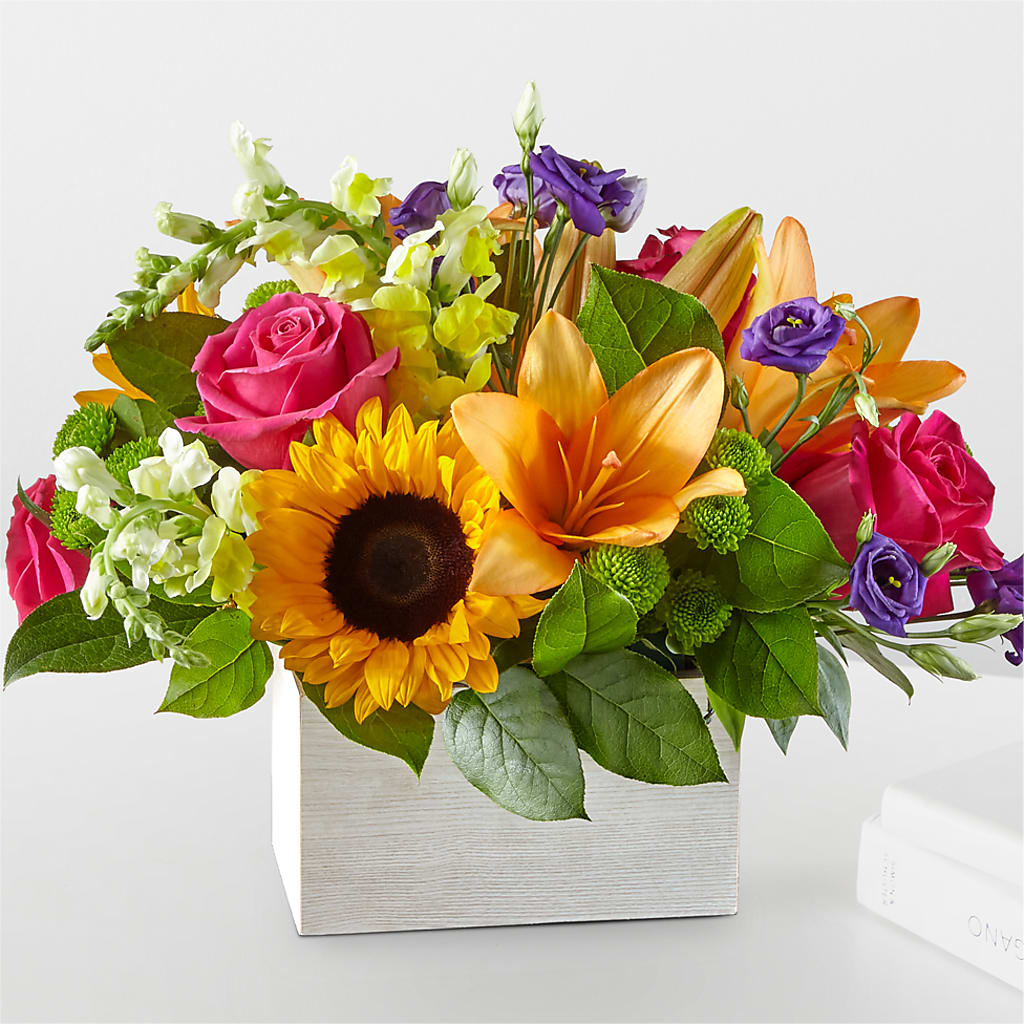 Best Day Box Bouquet – Realm Of Blooms, Carnegie PA