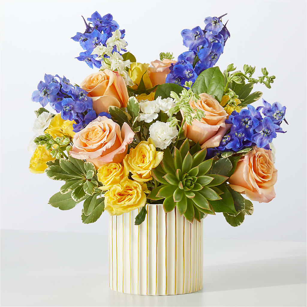 Cobalt Reverie Bouquet – Realm Of Blooms, Carnegie PA