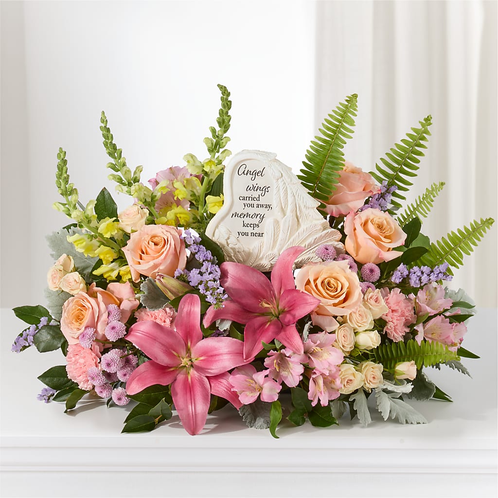 Gentle Light Arrangement – Realm Of Blooms, Carnegie PA