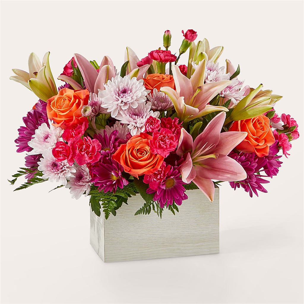 Light of My Life Box Bouquet – Realm Of Blooms, Carnegie PA