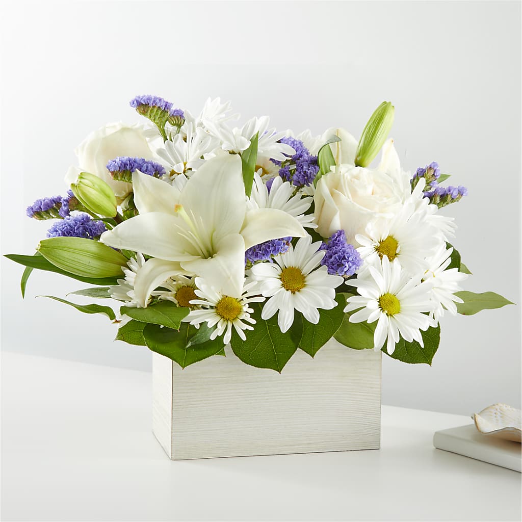 Beyond Blue Box Bouquet – Realm Of Blooms, Carnegie PA