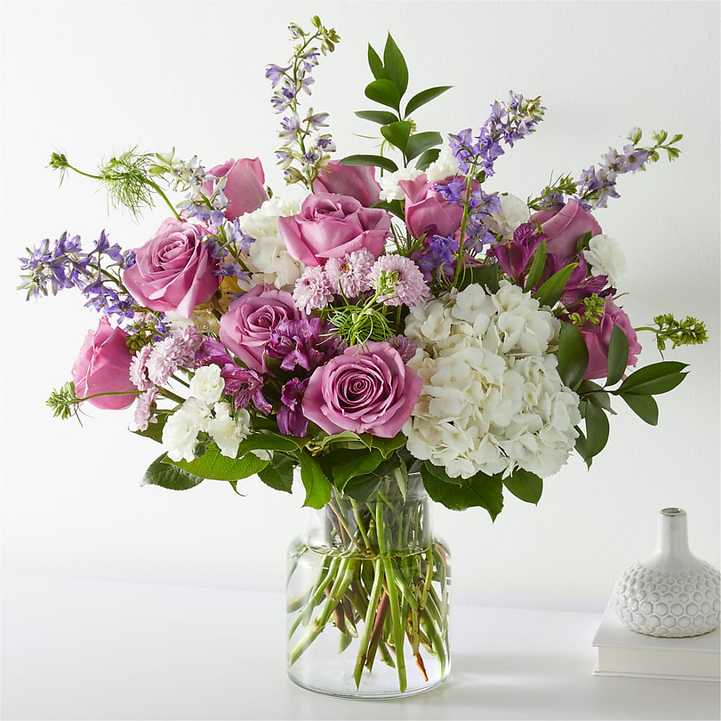 Violet Caress Bouquet – Realm Of Blooms, Carnegie PA