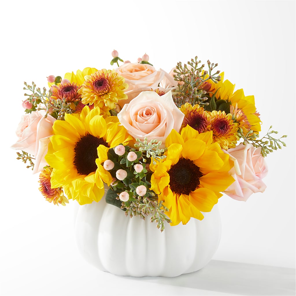 Pumpkin to Talk About Bouquet – Realm Of Blooms, Carnegie PA