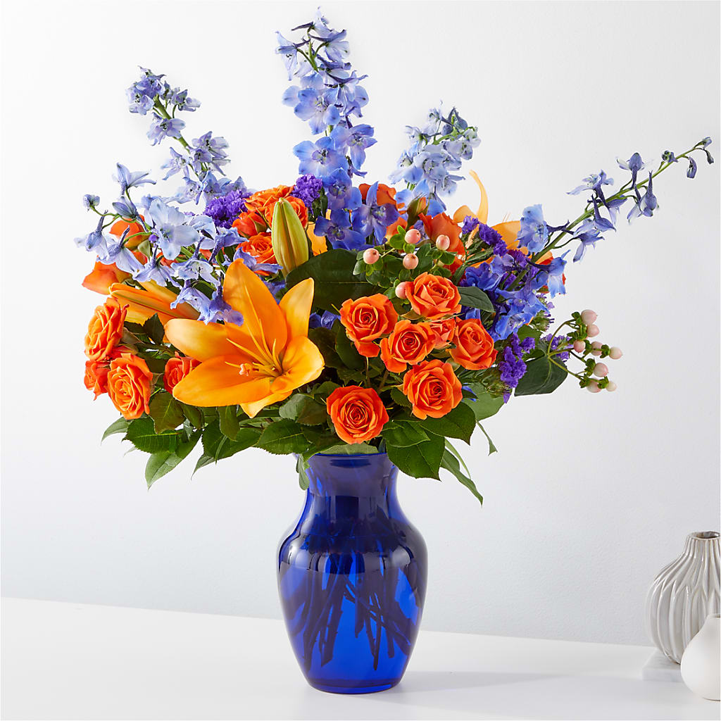 Radiant Citrus Bouquet – Realm Of Blooms, Carnegie PA