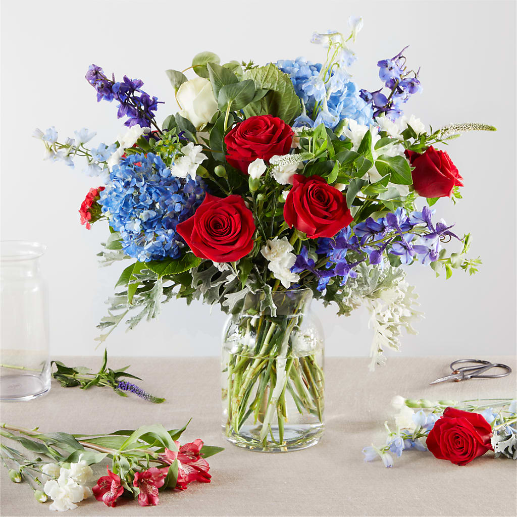 Star Spangled - A Florist Original – Realm Of Blooms, Carnegie PA