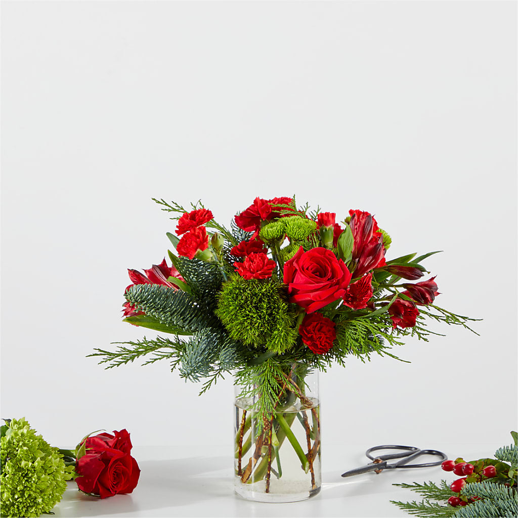 Merry Moment Bouquet – A Florist Original – Realm Of Blooms, Carnegie PA