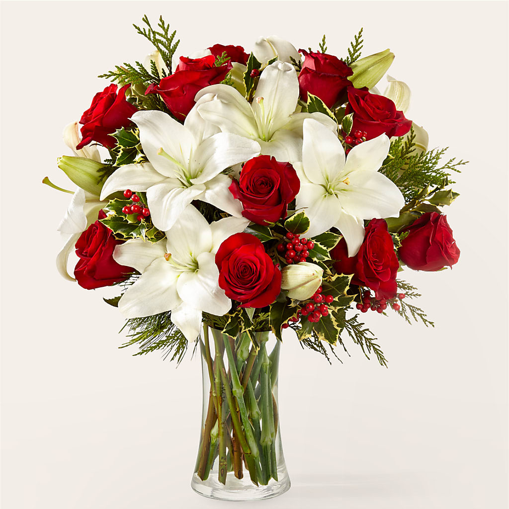 Sparkling Snowflakes Bouquet – Realm Of Blooms, Carnegie PA