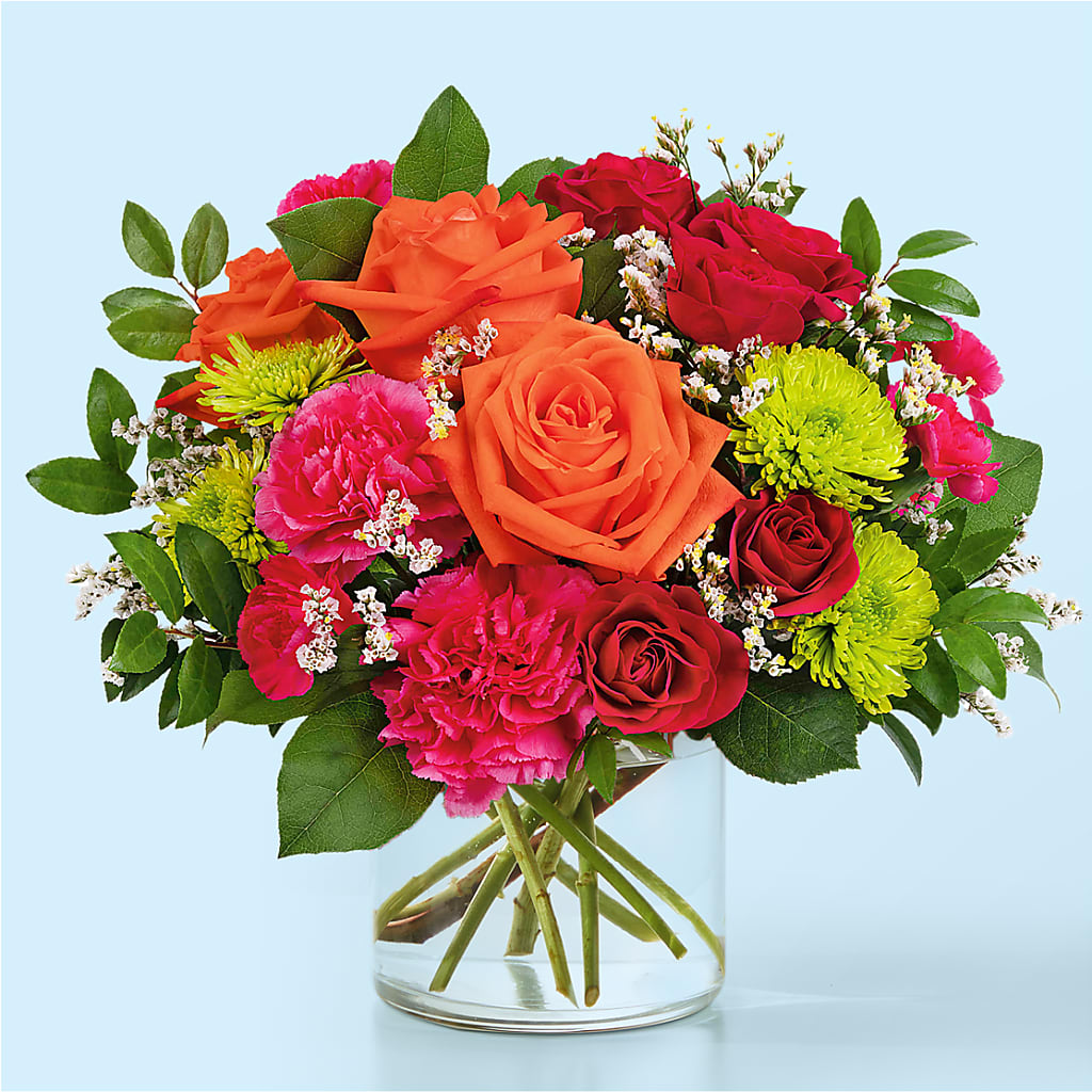 Colorful Carnival Bouquet – Realm Of Blooms, Carnegie PA