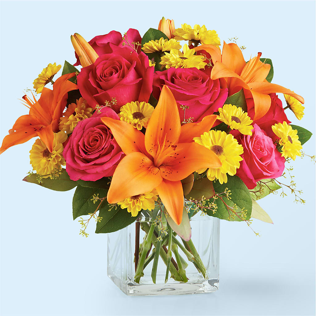 Neon Lights Bouquet – Realm Of Blooms, Carnegie PA