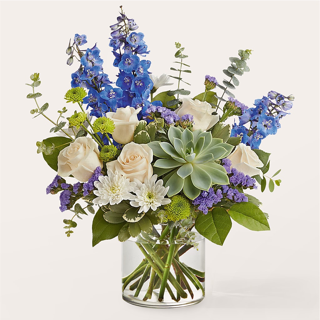 Cerulean Waves Bouquet – Realm Of Blooms, Carnegie PA