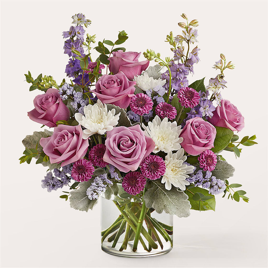 Violet Frost Bouquet – Realm Of Blooms, Carnegie PA
