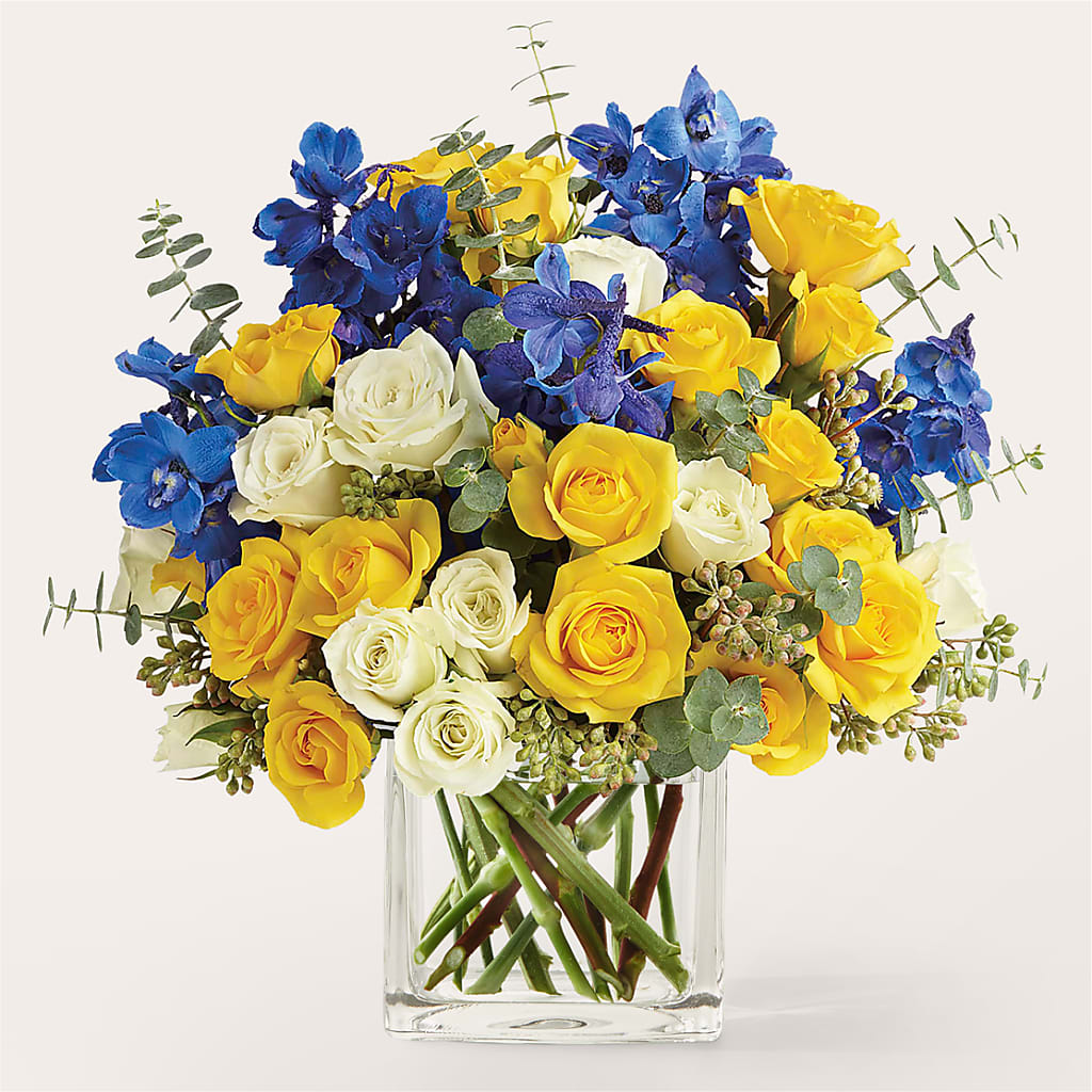 Sparkling Citrine Bouquet – Realm Of Blooms, Carnegie PA