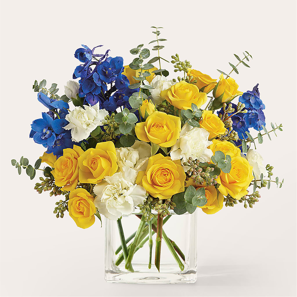 Sparkling Citrine Bouquet – Realm Of Blooms, Carnegie PA
