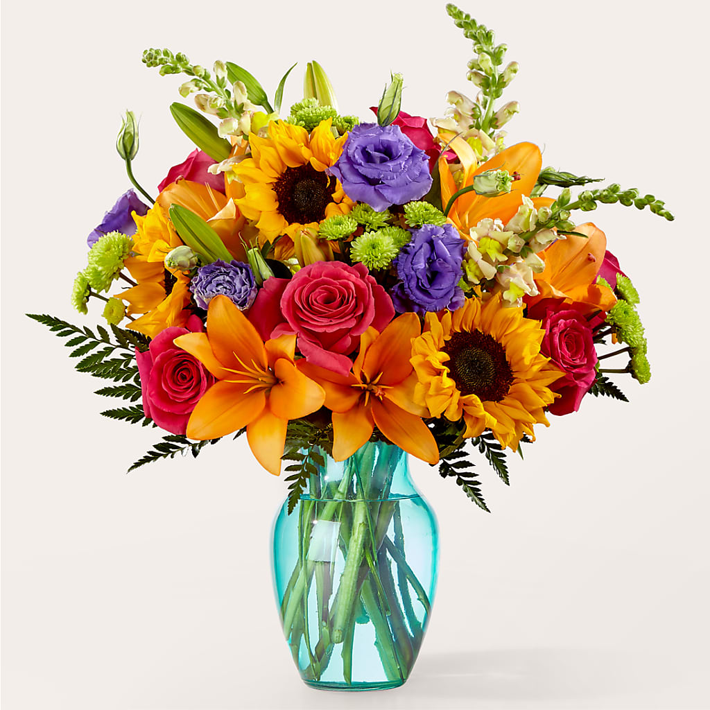 Double Rainbow Bouquet – Realm Of Blooms, Carnegie PA