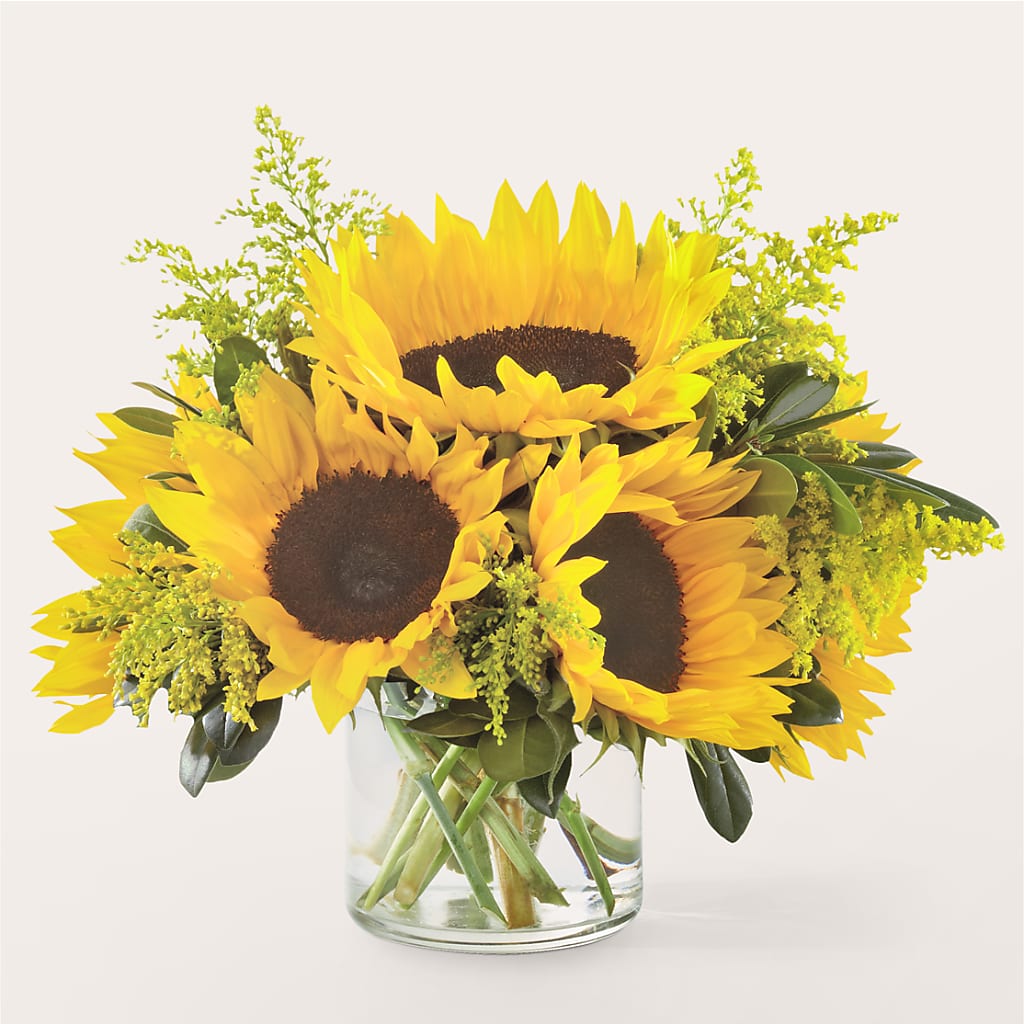 Beaming Sunflower Bouquet – Realm Of Blooms, Carnegie PA