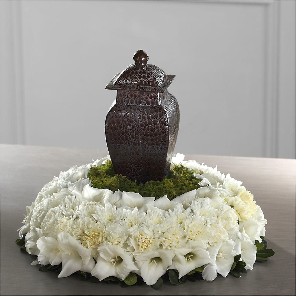 Encircling Grace Arrangement – Realm Of Blooms, Carnegie PA