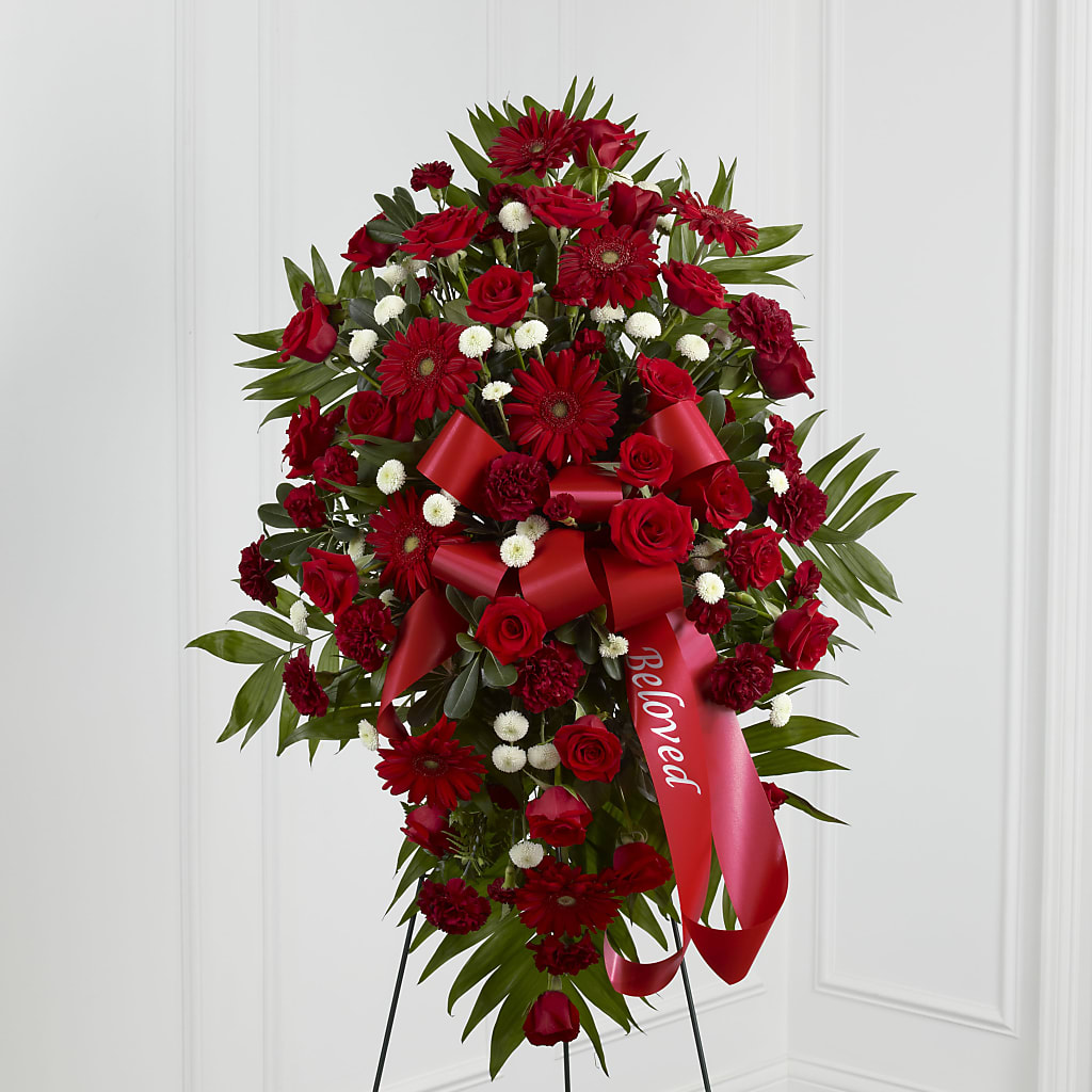 Treasured Memories Standing Spray – Realm Of Blooms, Carnegie PA