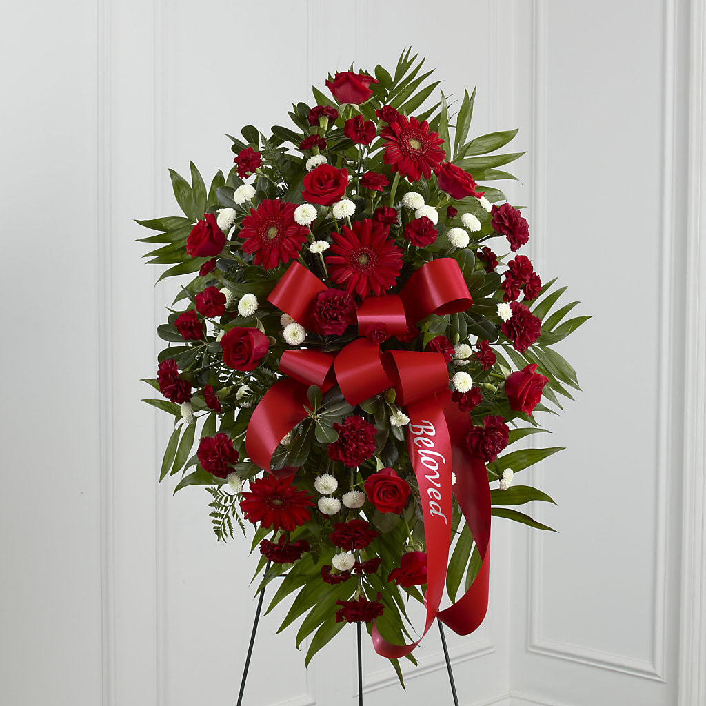 Treasured Memories Standing Spray – Realm Of Blooms, Carnegie PA