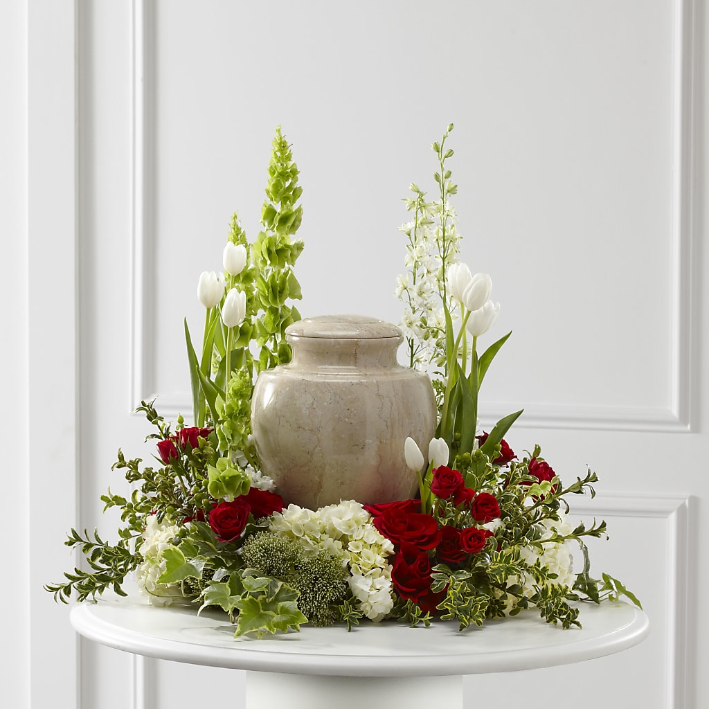 Tears of Comfort Arrangement – Realm Of Blooms, Carnegie PA