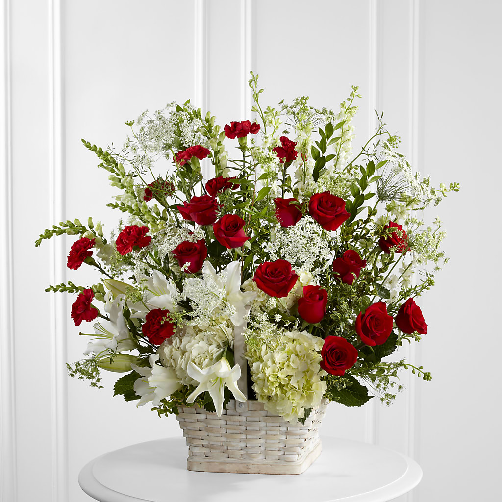 In Loving Memory Arrangement – Realm Of Blooms, Carnegie PA