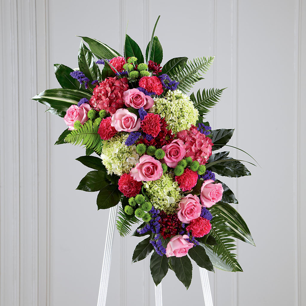 Refreshing Mix Standing Spray – Realm Of Blooms, Carnegie PA
