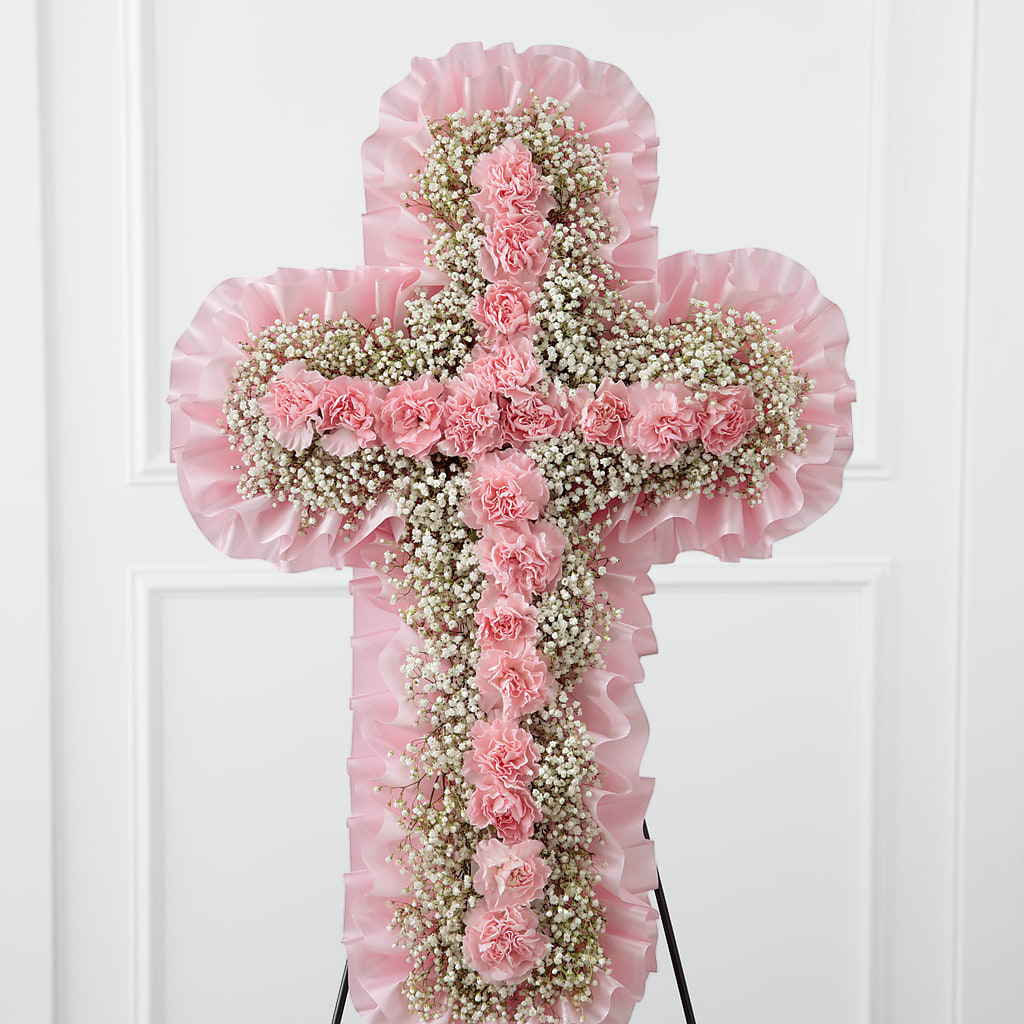 Angel's Cross Easel – Realm Of Blooms, Carnegie PA