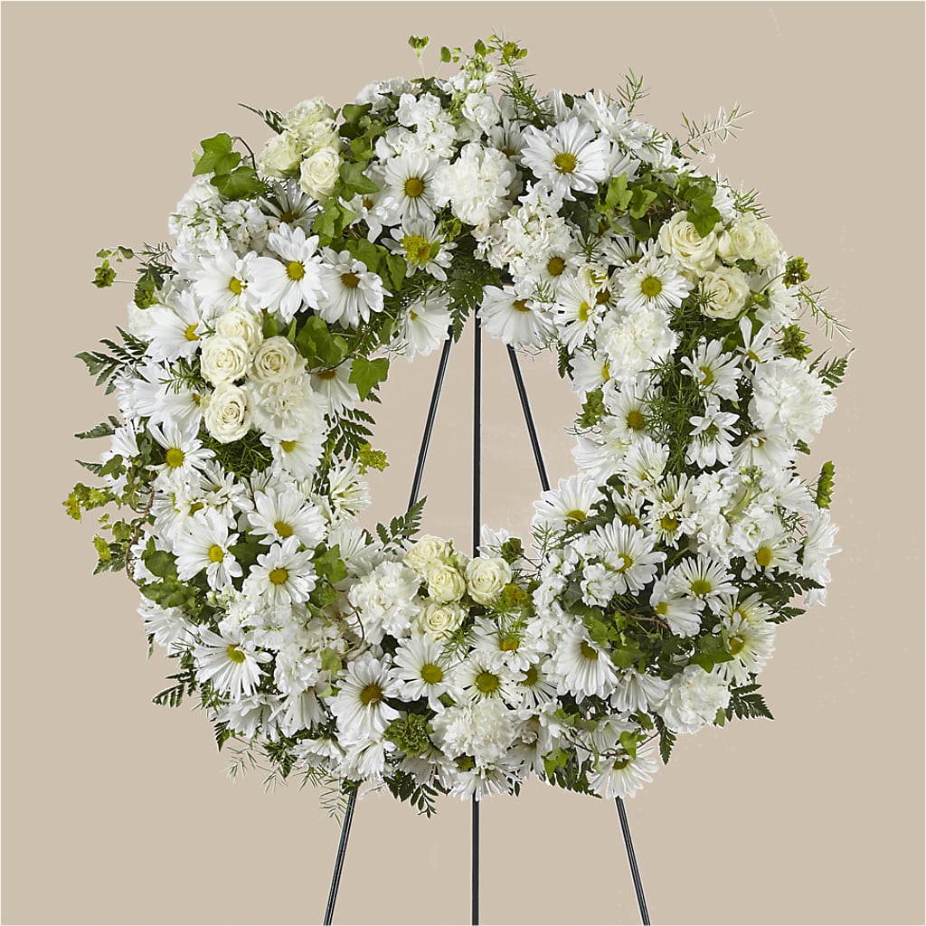 Faithful Wishes Wreath – Realm Of Blooms, Carnegie PA