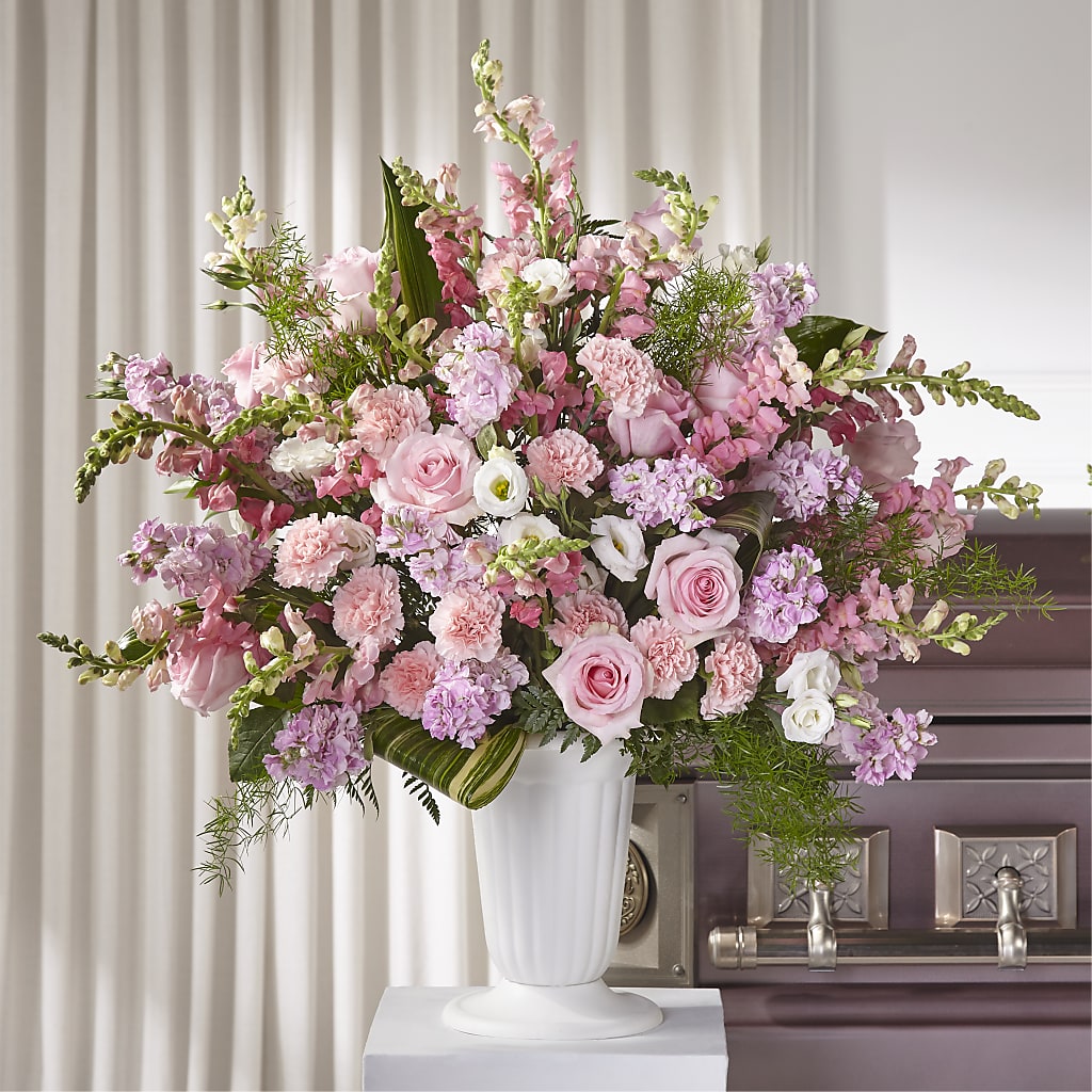 Divine Comfort Arrangement – Realm Of Blooms, Carnegie PA
