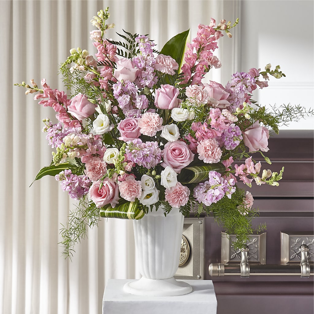 Divine Comfort Arrangement – Realm Of Blooms, Carnegie PA