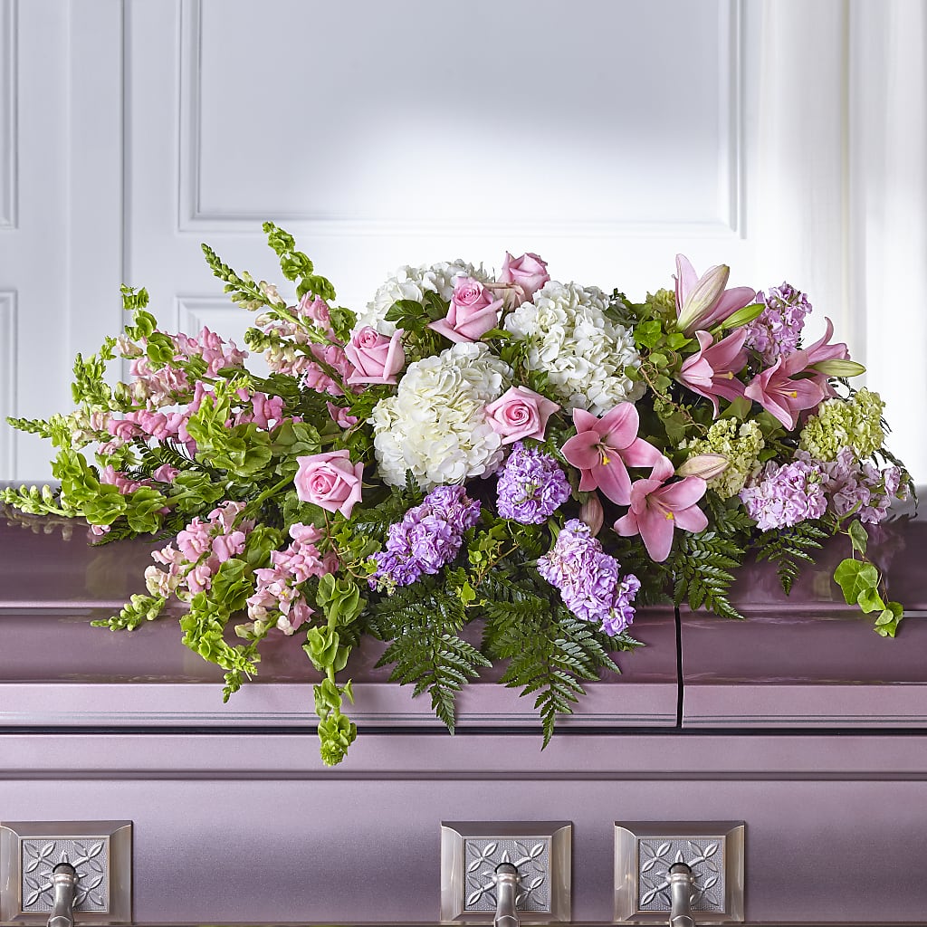 Life's Gratitude Casket Spray – Realm Of Blooms, Carnegie PA