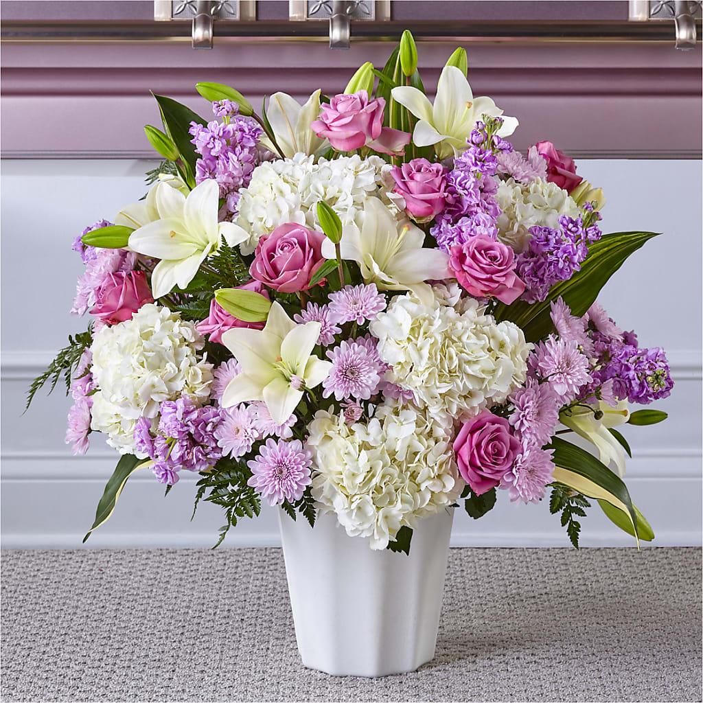 Heaven Sent Floor Basket – Realm Of Blooms, Carnegie PA