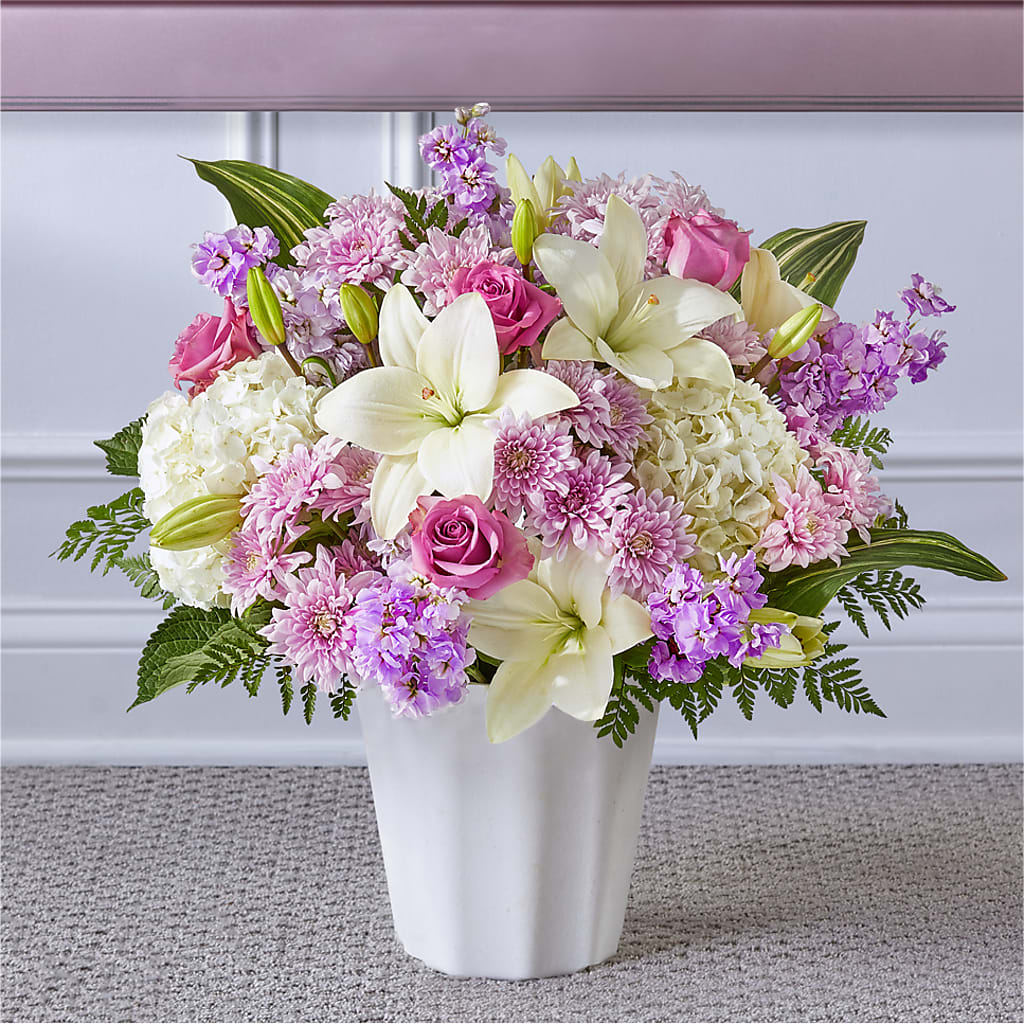 Heaven Sent Floor Basket – Realm Of Blooms, Carnegie PA