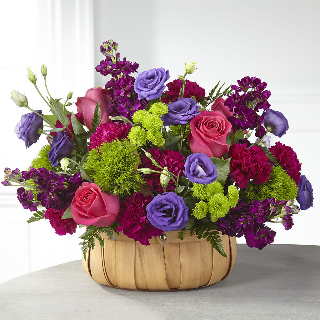 Serene Sanctuary Basket – Realm Of Blooms, Carnegie PA