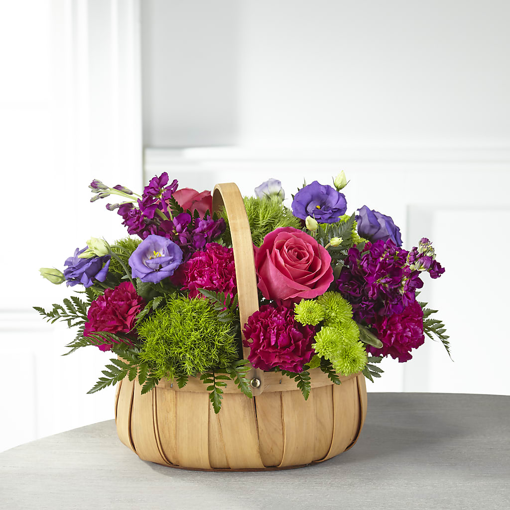 Serene Sanctuary Basket – Realm Of Blooms, Carnegie PA