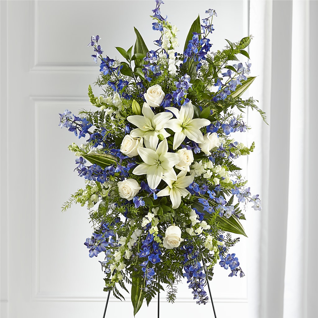 Faithful Friend Standing Spray – Realm Of Blooms, Carnegie PA