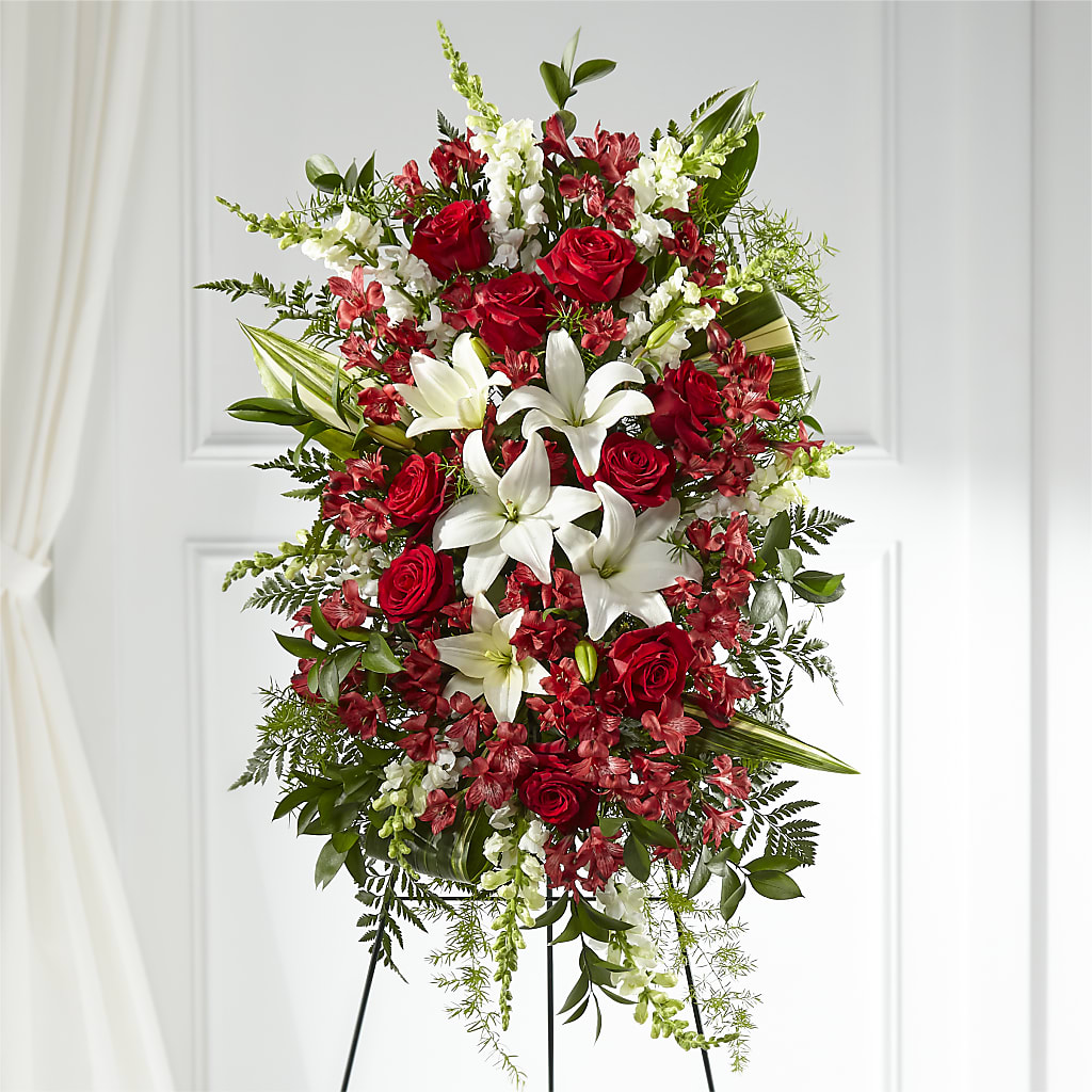 Everlasting Memory Standing Spray – Realm Of Blooms, Carnegie PA