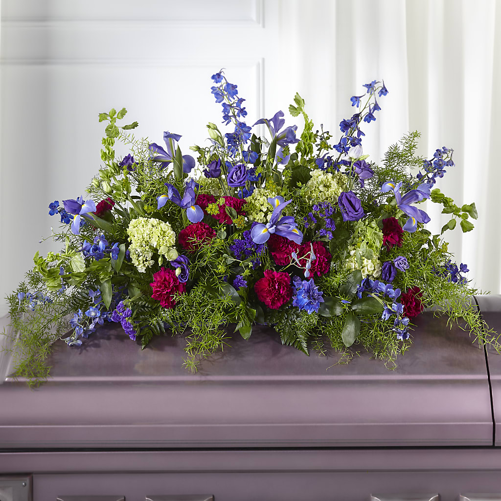Always Treasured Casket Spray – Realm Of Blooms, Carnegie PA
