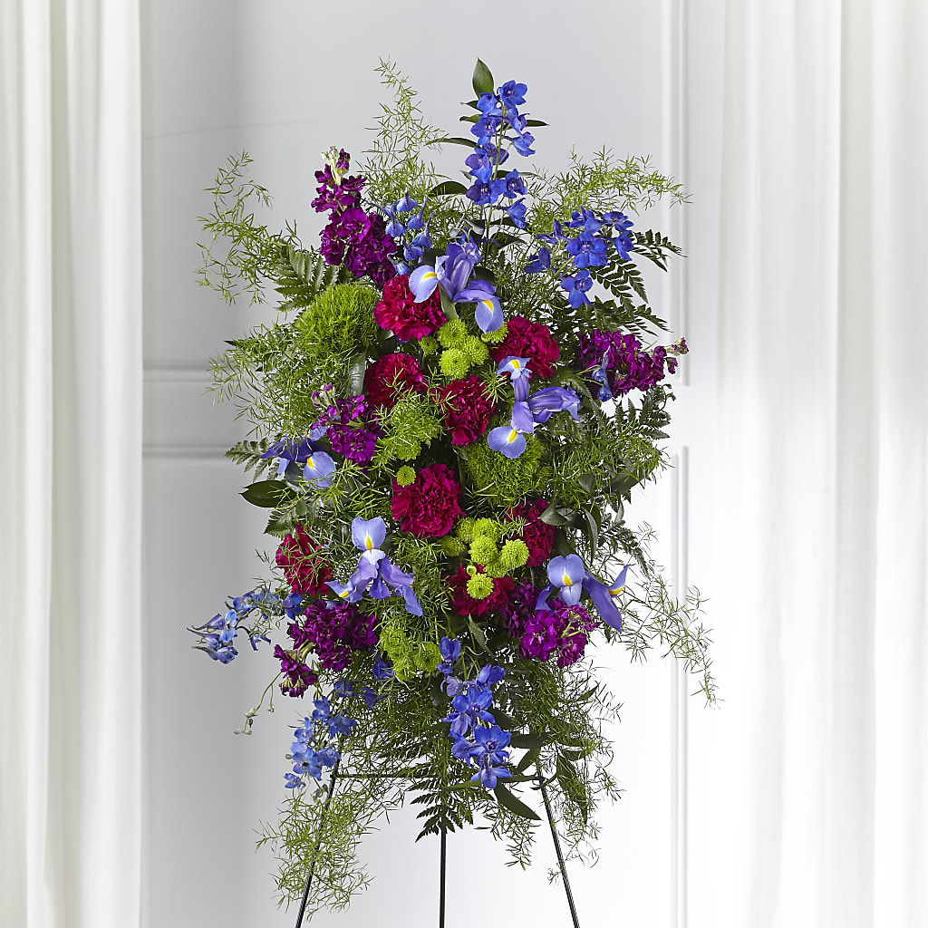 Heavenly Skies Standing Spray – Realm Of Blooms, Carnegie PA
