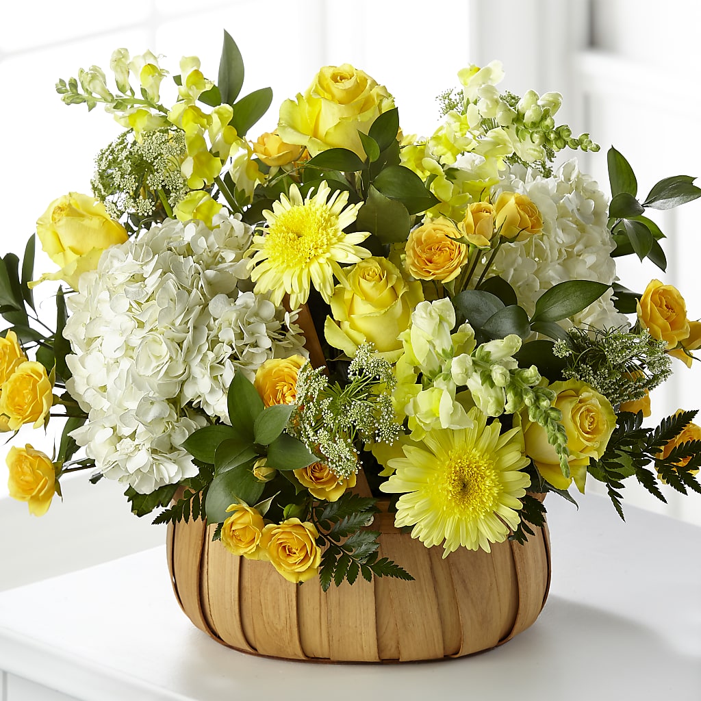 Rustic Remembrance Basket – Realm Of Blooms, Carnegie PA