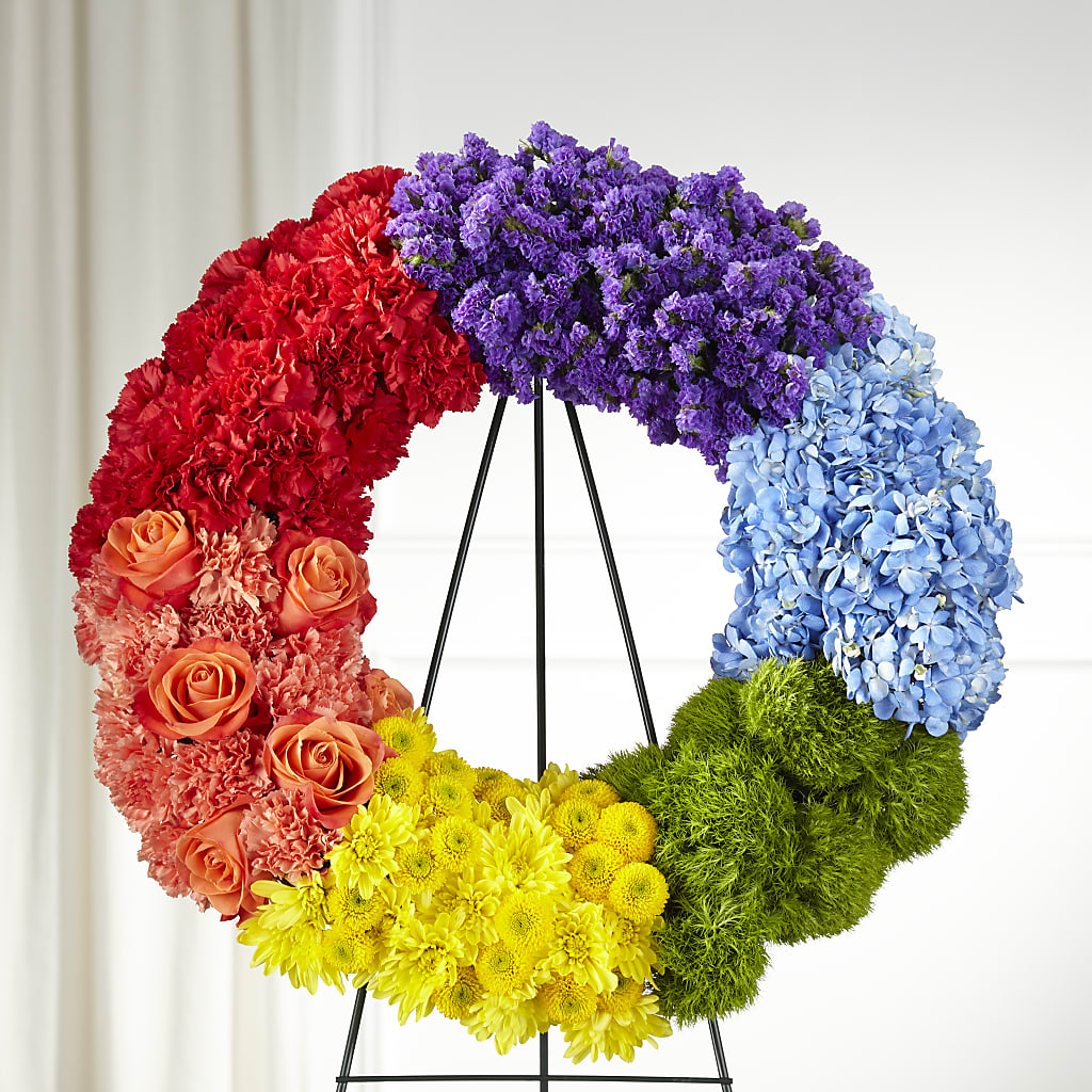 Circle of Love Wreath – Realm Of Blooms, Carnegie PA
