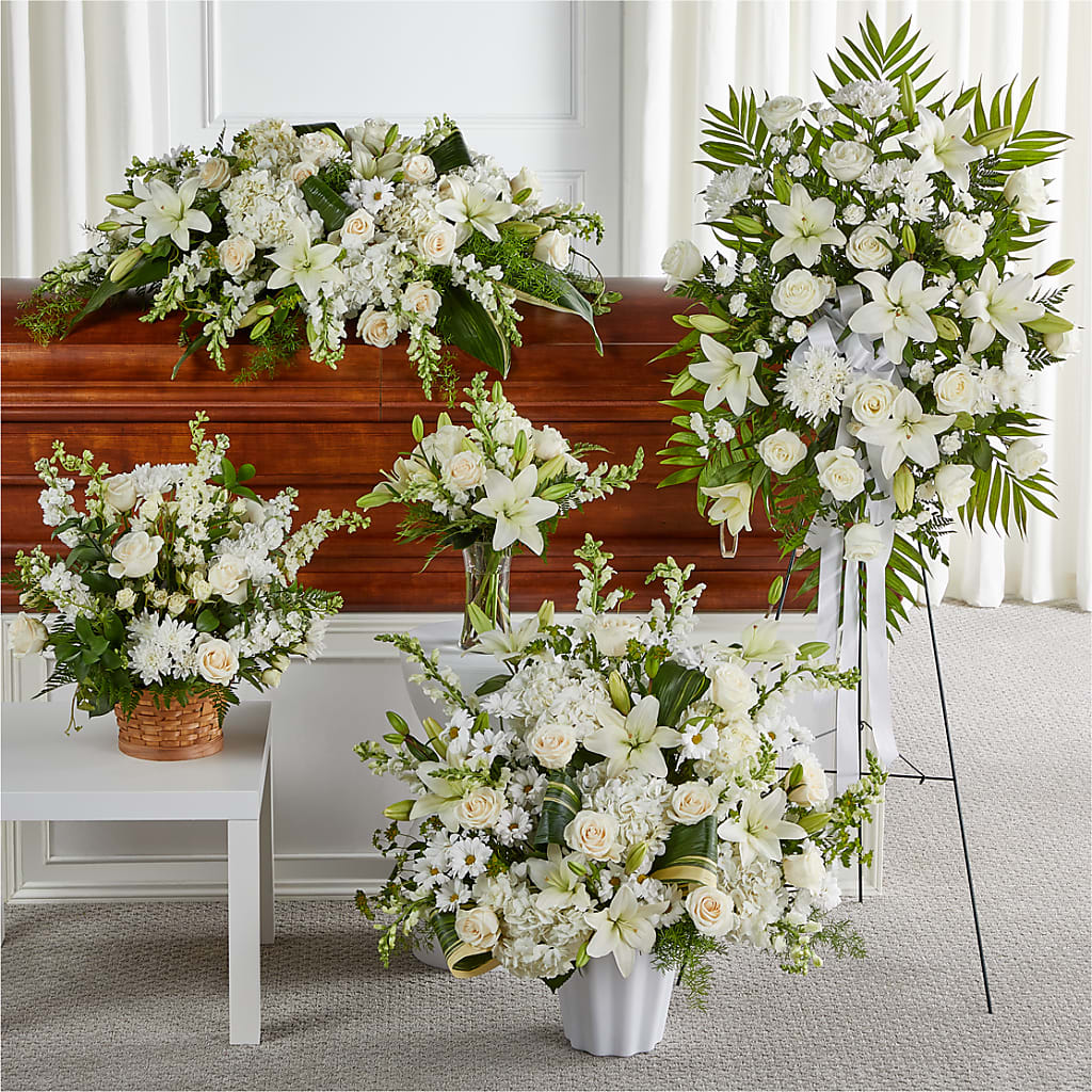 Sincerest Condolences Bundles – Realm Of Blooms, Carnegie PA