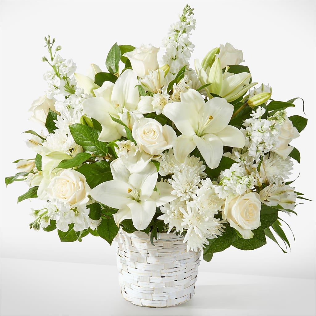 Peaceful Reflections Arrangement – Realm Of Blooms, Carnegie PA