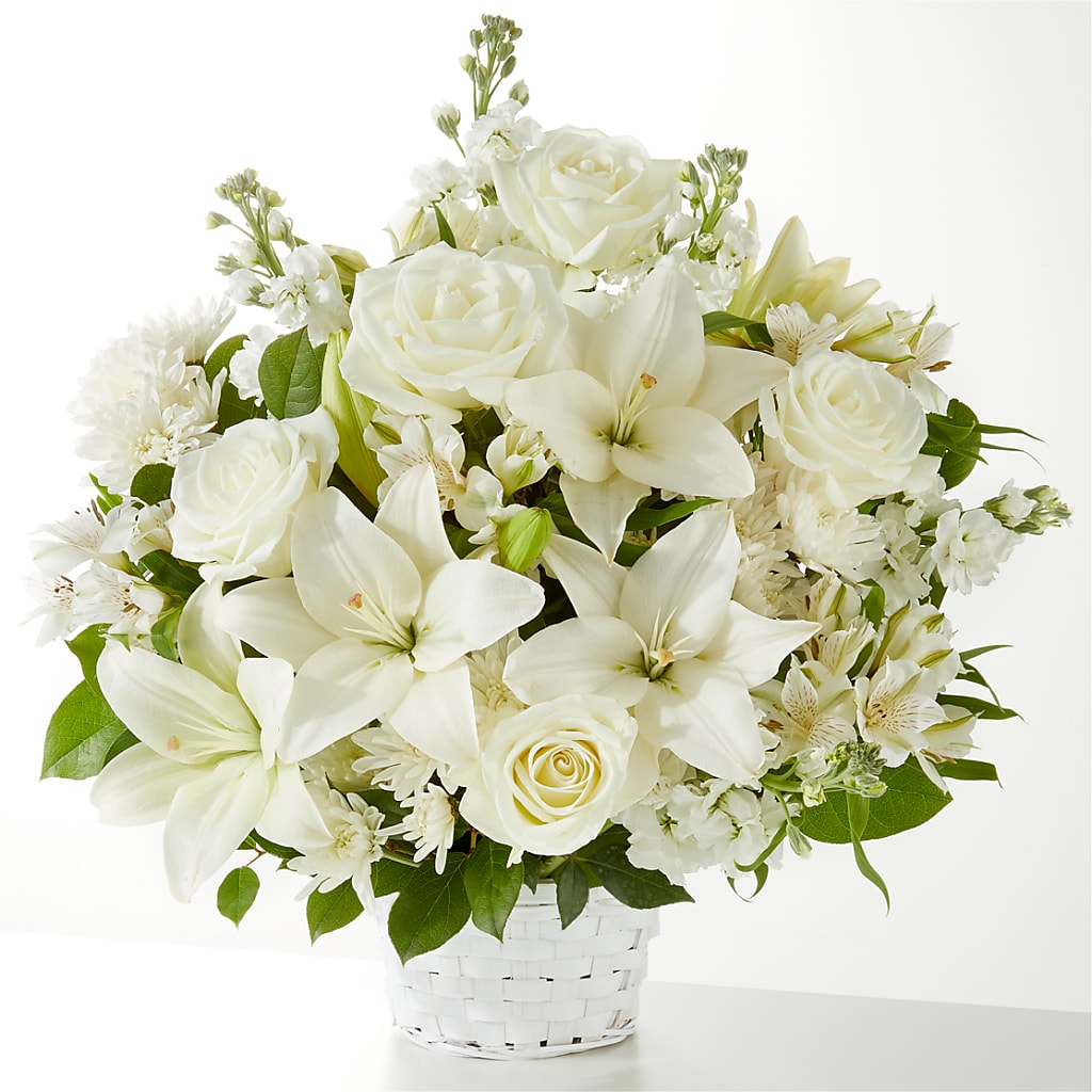 Peaceful Reflections Arrangement – Realm Of Blooms, Carnegie PA