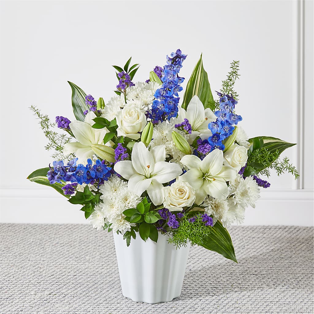 Take Comfort Floor Basket – Realm Of Blooms, Carnegie PA