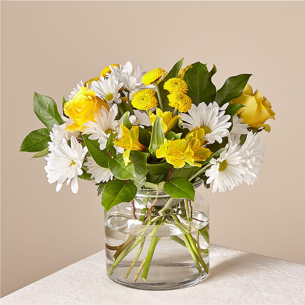 Sunny Sentiments Bouquet – Realm Of Blooms, Carnegie PA