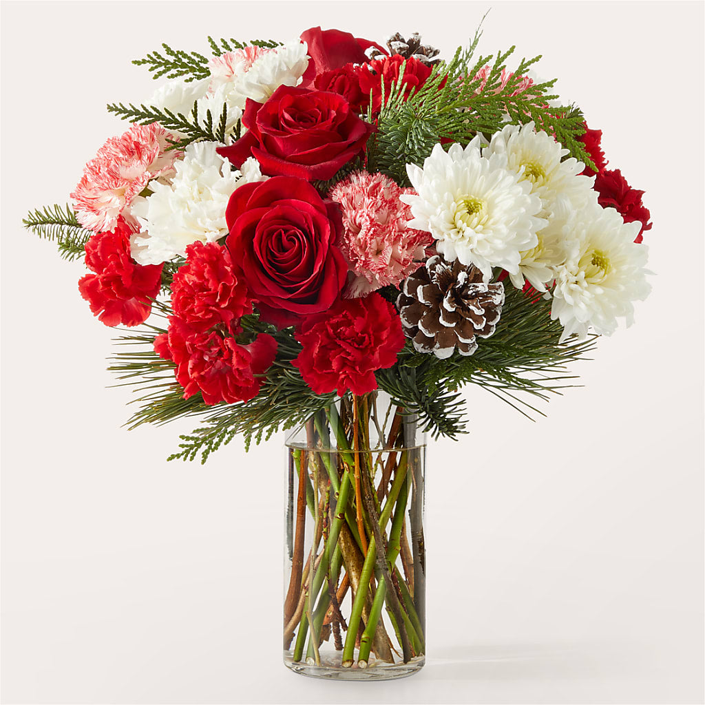 Candy Cane Lane Bouquet – Realm Of Blooms, Carnegie PA