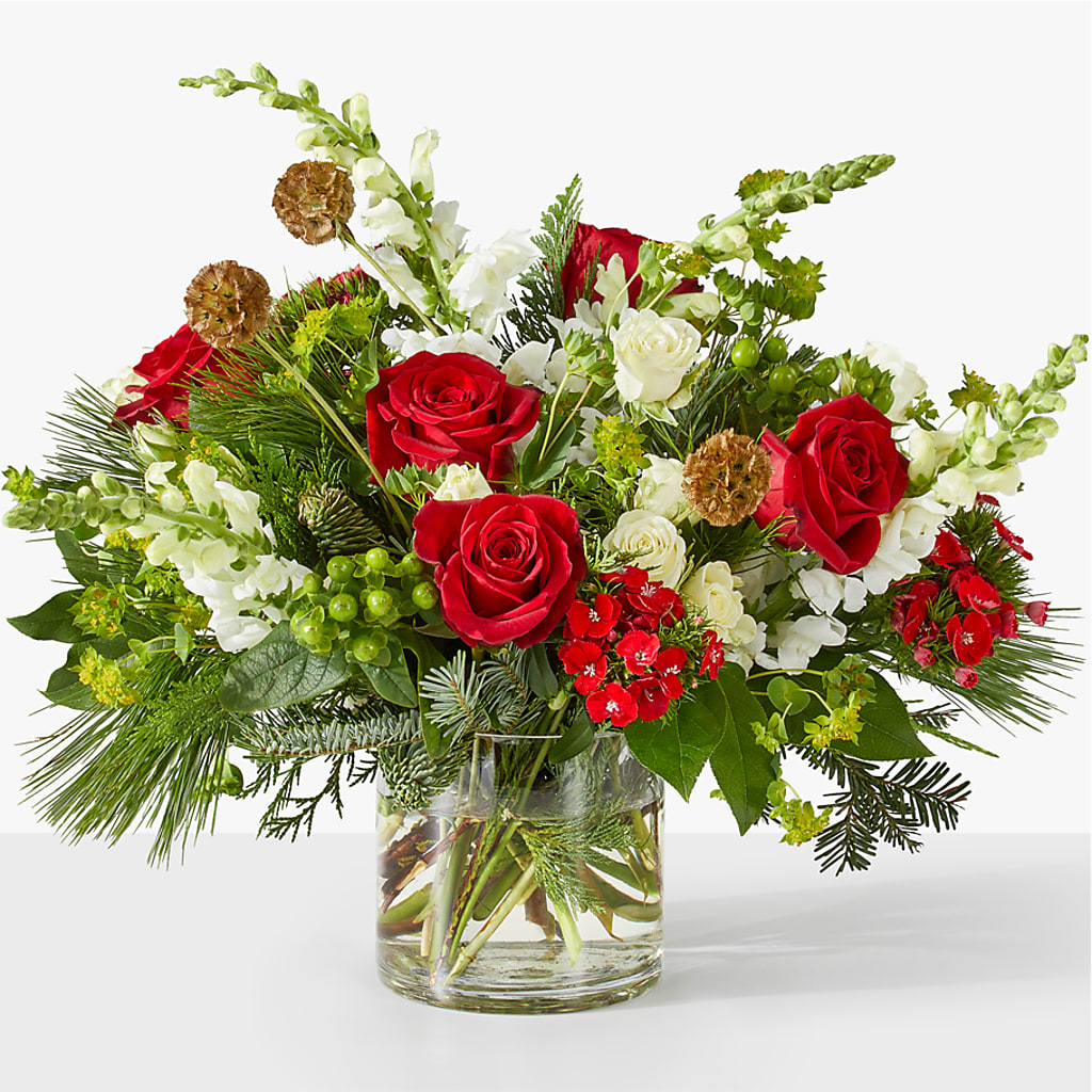 Deck the Halls Bouquet – Realm Of Blooms, Carnegie PA