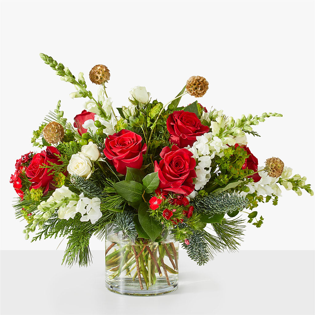 Deck the Halls Bouquet – Realm Of Blooms, Carnegie PA